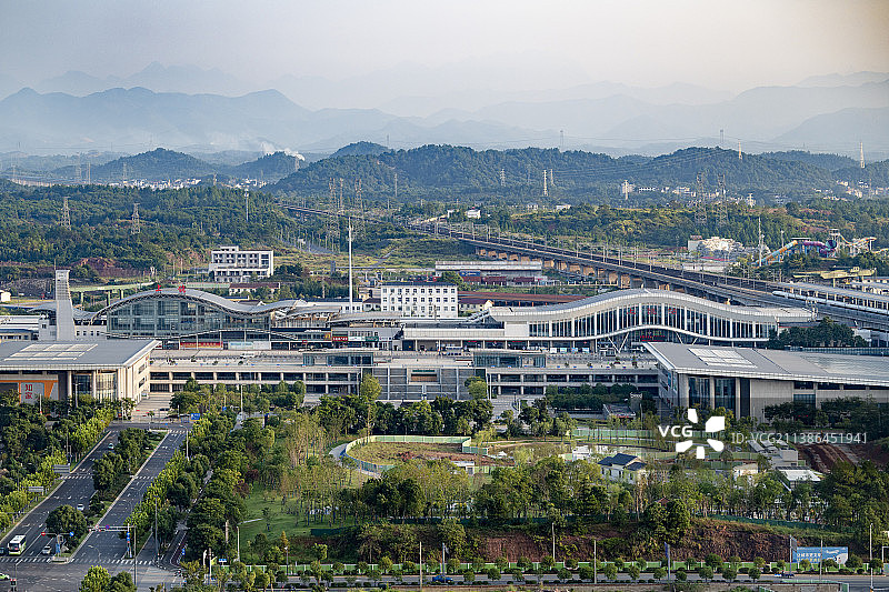 上饶高铁站图片素材