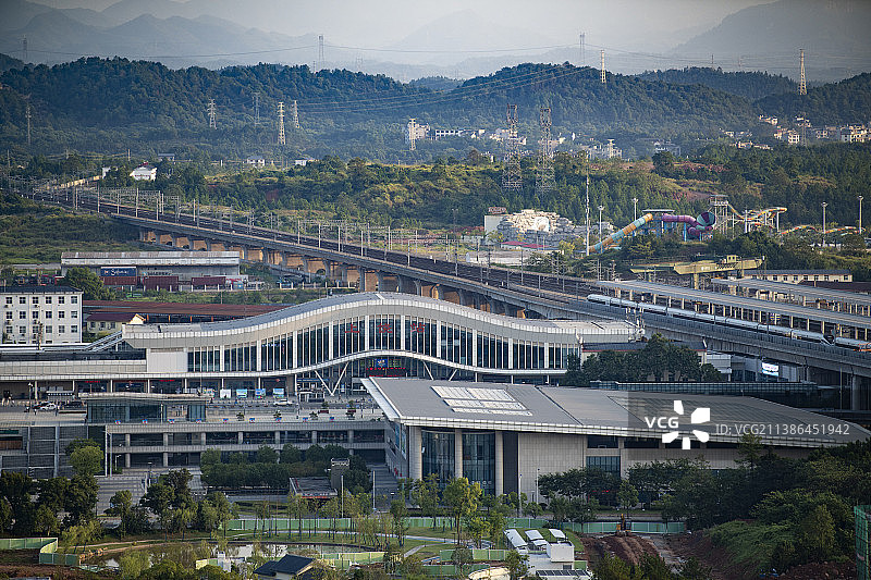 上饶高铁枢纽图片素材