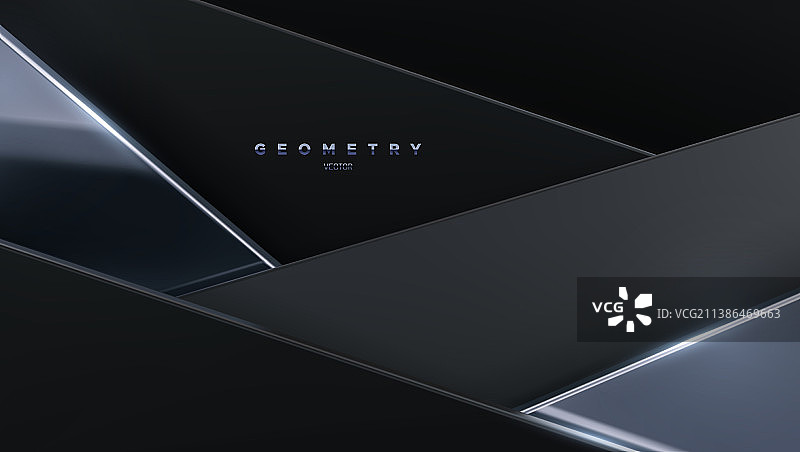 黑银色块抽象背景图片素材