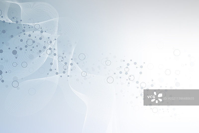 结构分子和通信DNA原子图片素材