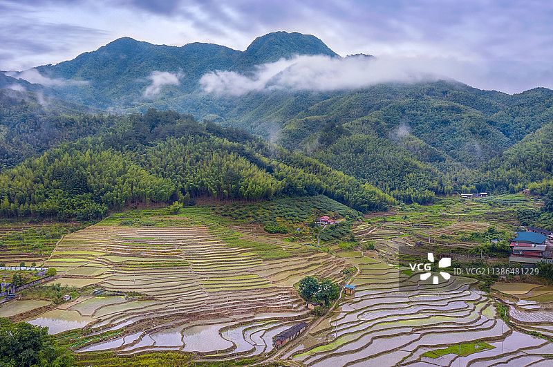 房价三明永安西洋桂溪村图片素材