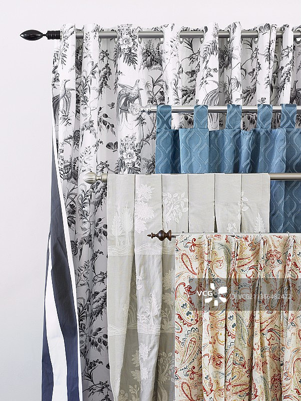 各种窗帘面料图片素材