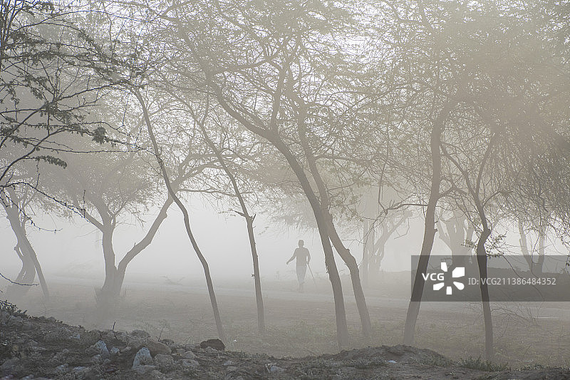 伊朗基什岛雾景图片素材