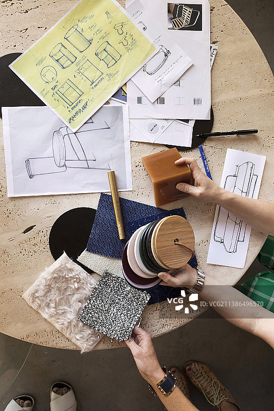 绘画与材料选择图片素材