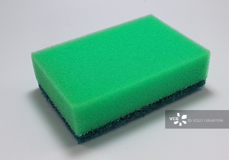 绿色洗碗海绵图片素材