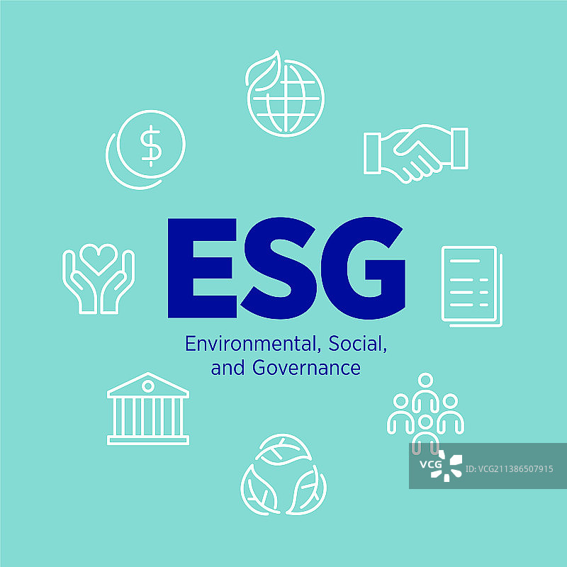 环境、社会和公司治理图片素材