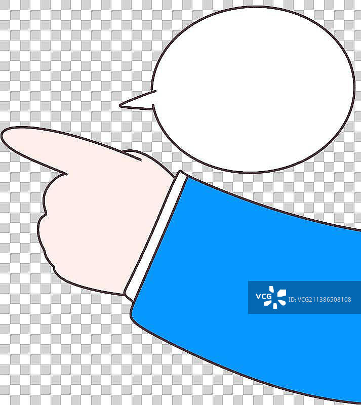 手势商务元素图片素材