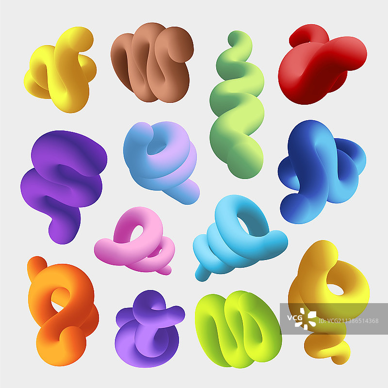 白色背景下的彩色玩具特写图片素材