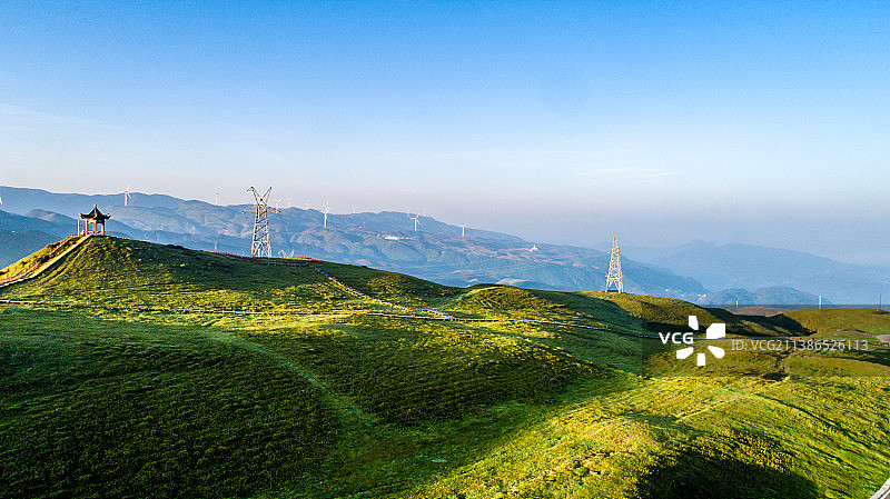 《贵州盘州市乌蒙大草原》图片素材