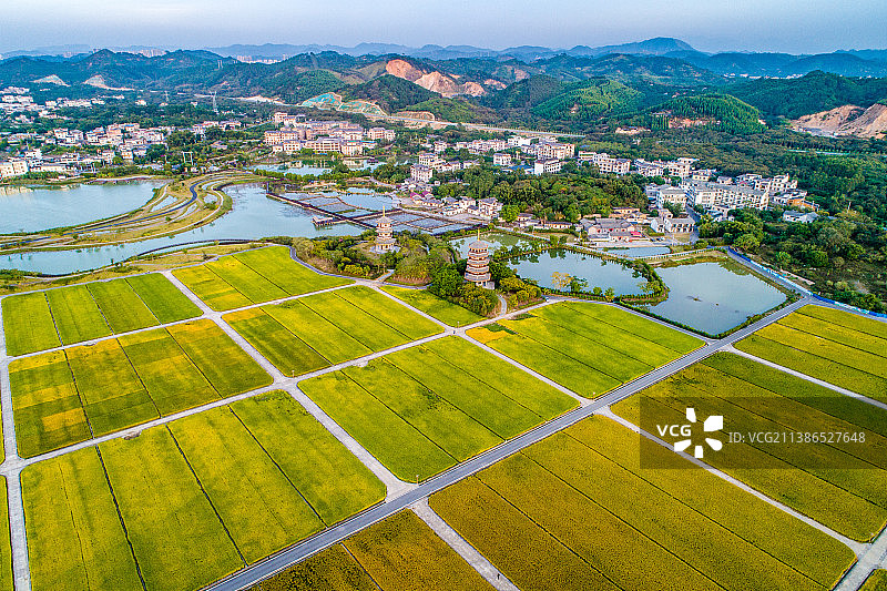 《广西玉林五彩田园》图片素材