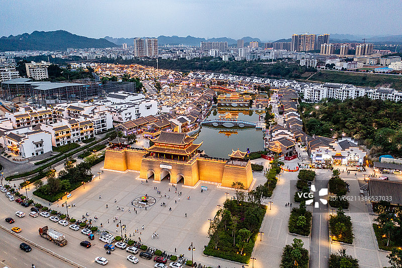 《广西崇左太平古城》图片素材