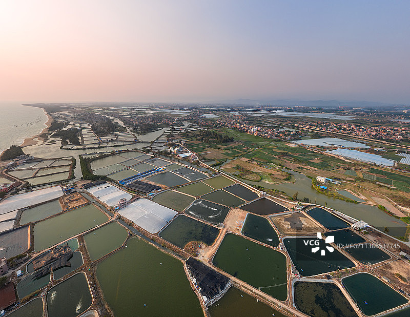 龙栖湾田园风光图片素材