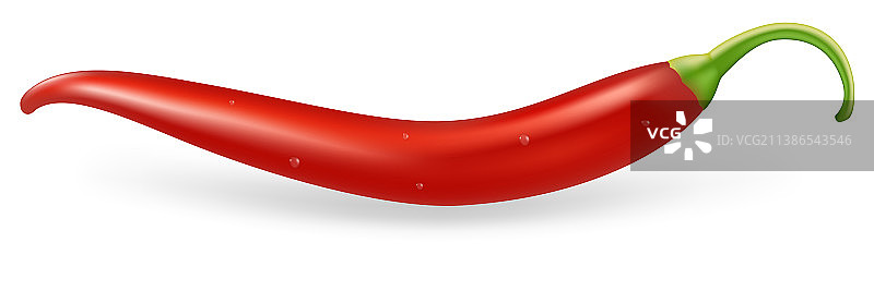 逼真的红色辣椒图片素材