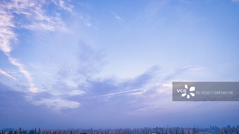 傍晚的天空图片素材