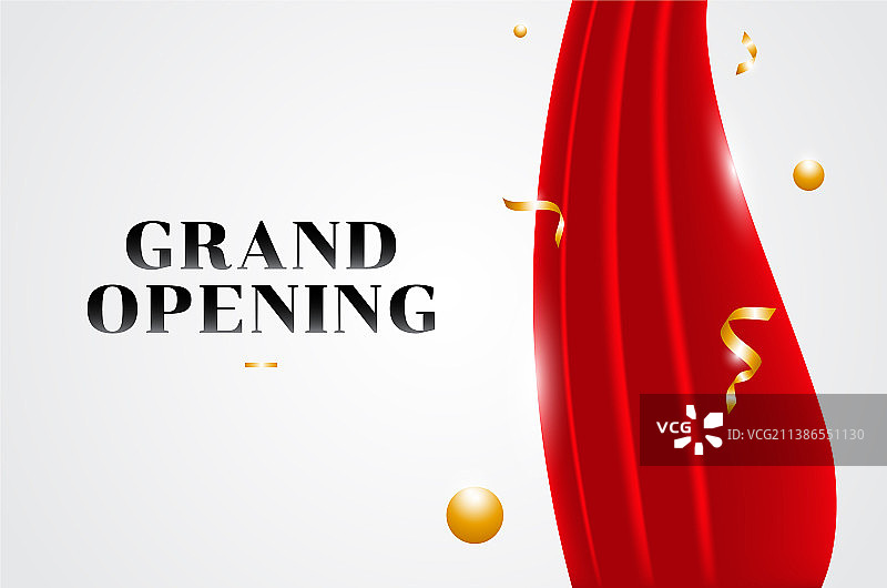 用于问候的盛大开幕设计背景图片素材