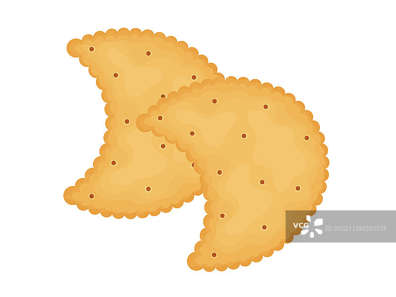 月亮造型饼干图片素材