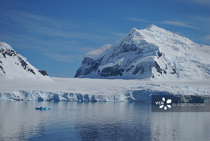 南极洲雪山风景图片素材