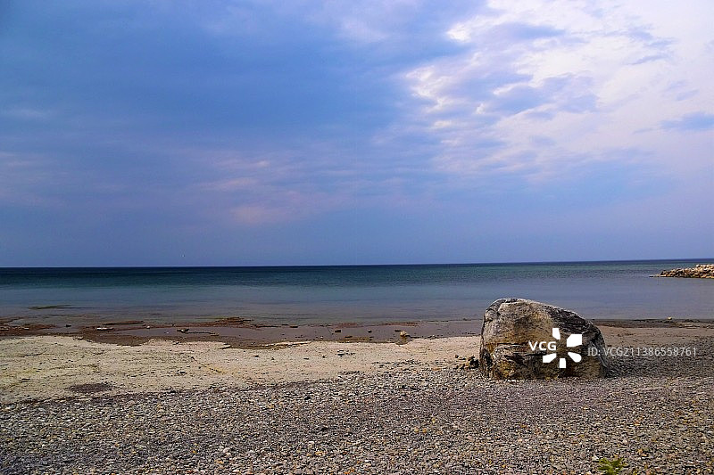 加拿大安大略省科林伍德海天景色图片素材