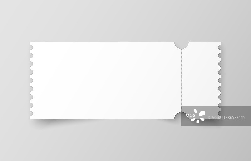 带存根撕裂线票图片素材