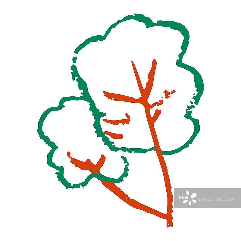 图标在手绘风格的蜡笔画图片素材