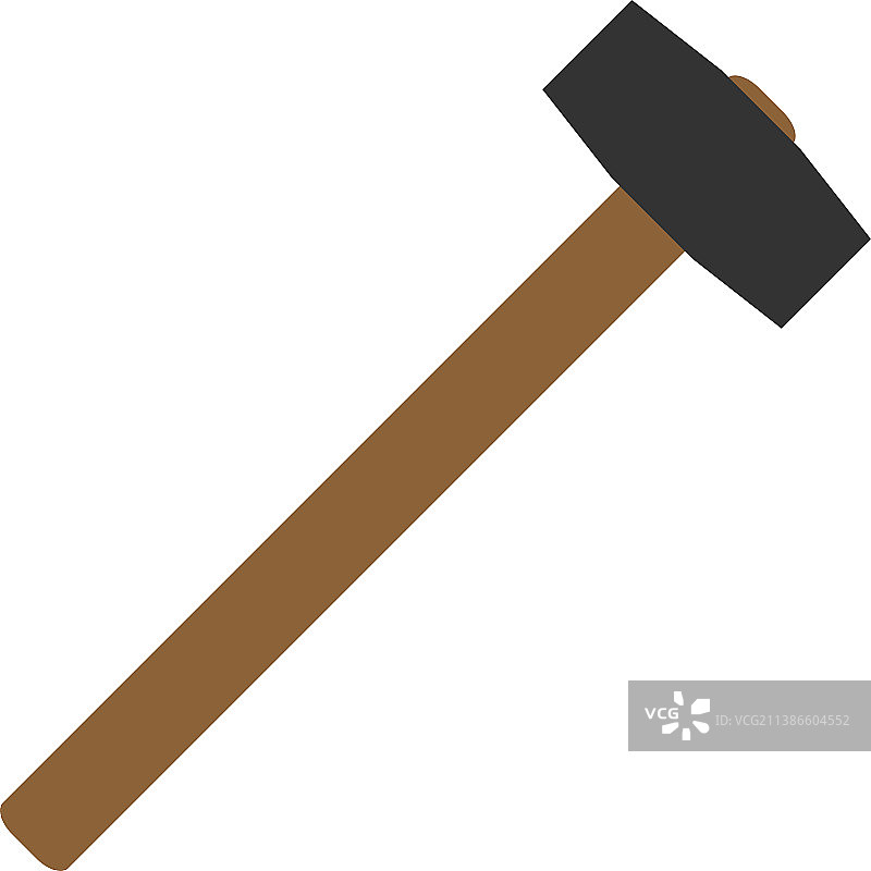 大锤图标镰刀卡通图片素材