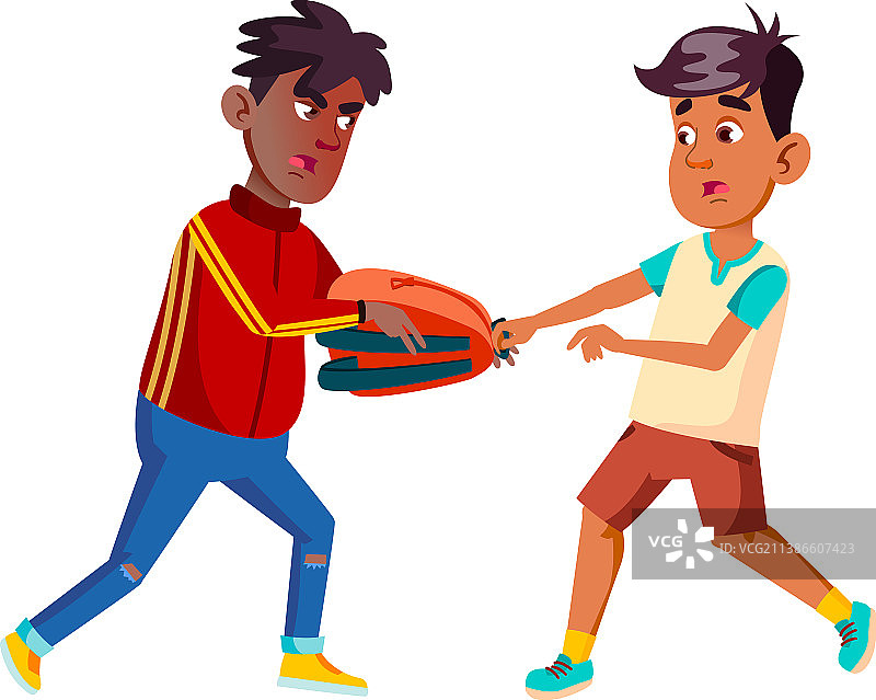 生气的男孩咒骂图片素材