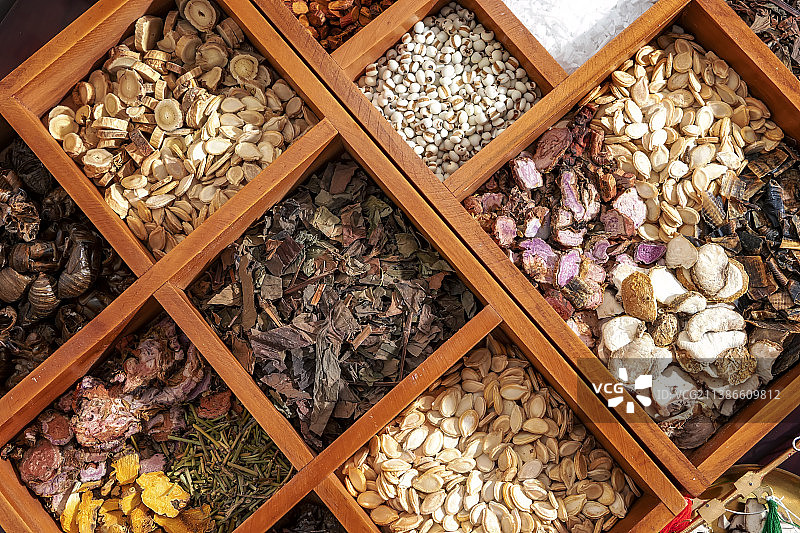 中医馆中药房中药材图片图片素材