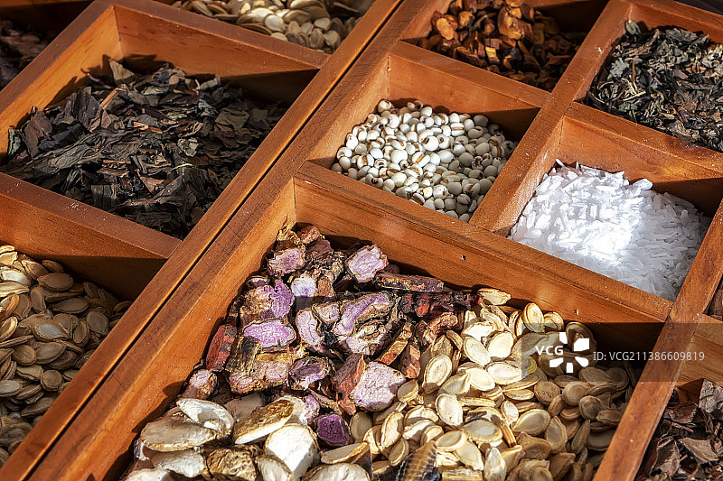 中医馆中药房中药材图片图片素材