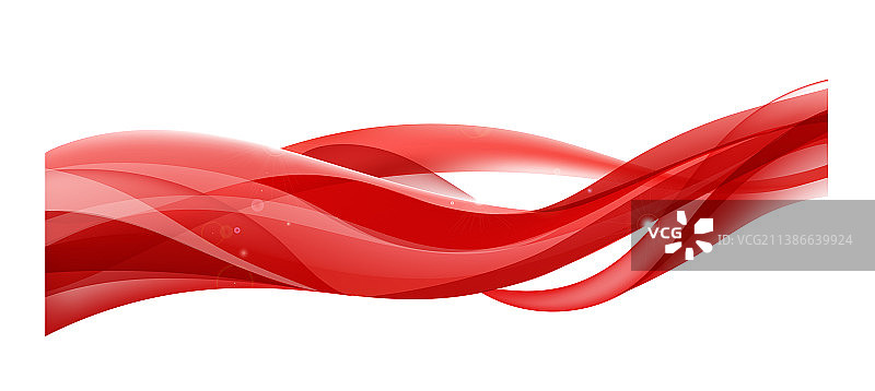 抽象红色波浪背景曲线流动图片素材