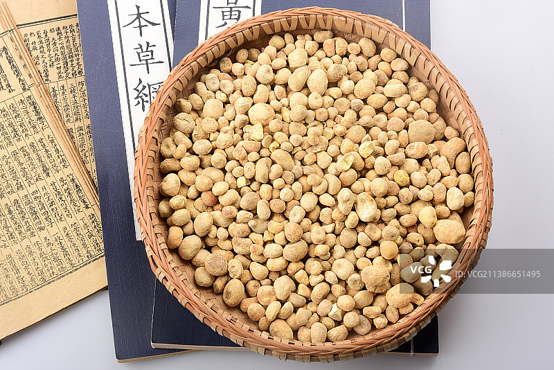 传统中医药中药材法半夏图片素材