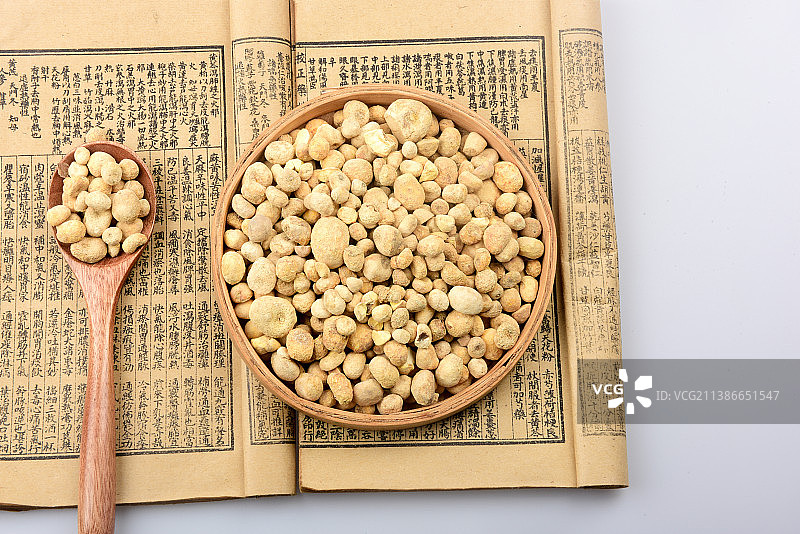 传统中医药中药材法半夏图片素材