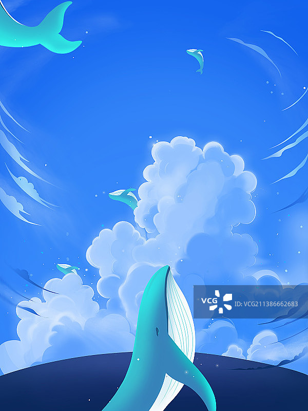 夏日治愈图片素材