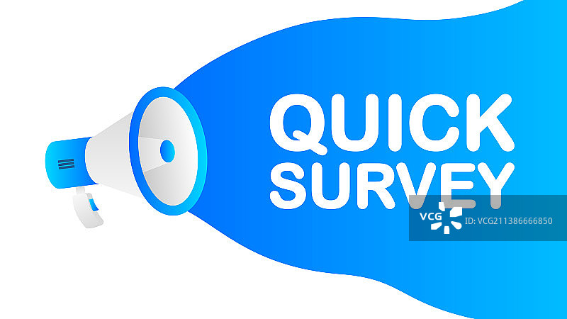 快速调查banner模板营销宣传单图片素材