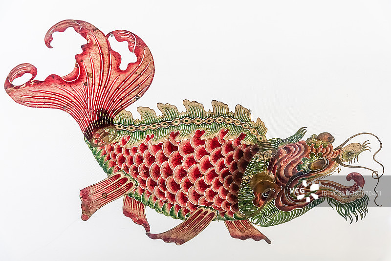 清代皮影戏驴皮影图片素材