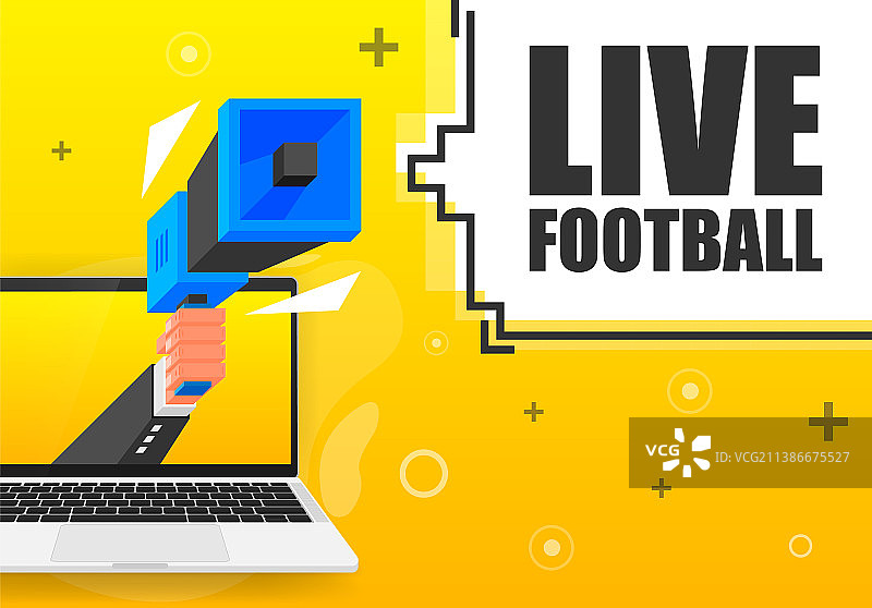 直播足球赛事banner模板宣传单图片素材
