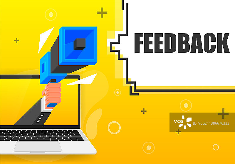 带反馈banner模板营销宣传单图片素材