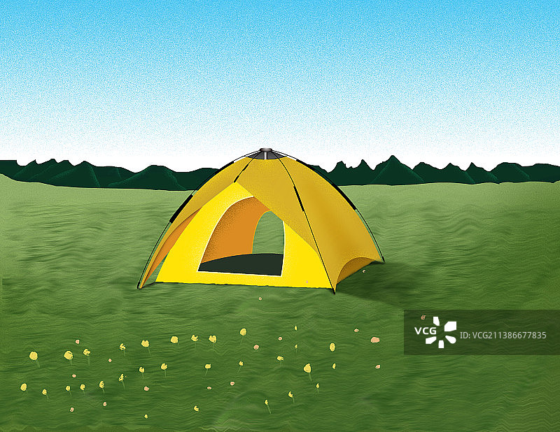 露营帐篷图片素材