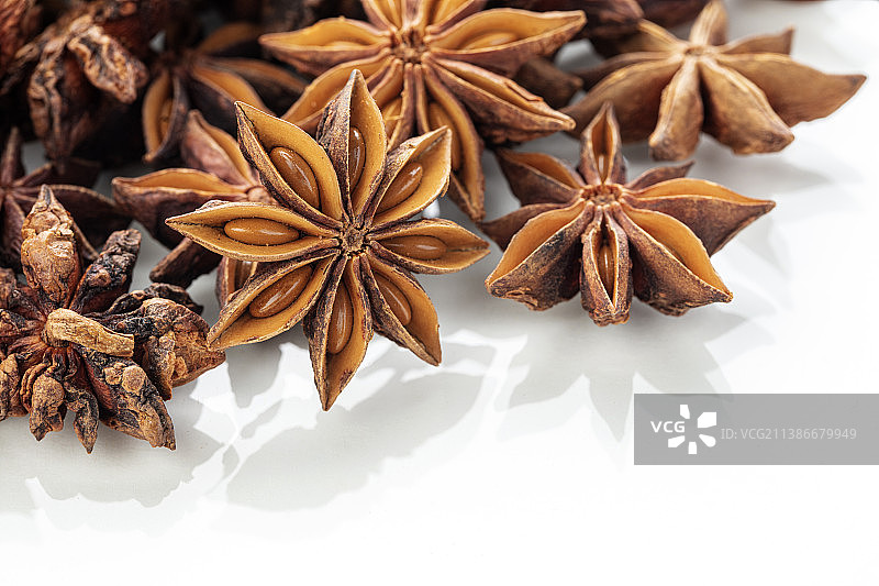 八角茴香特写图片素材