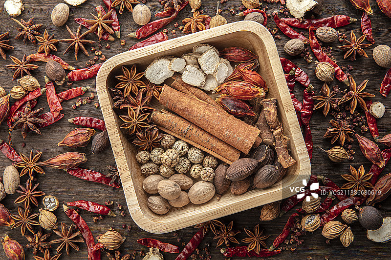 各种调味料特写图片素材