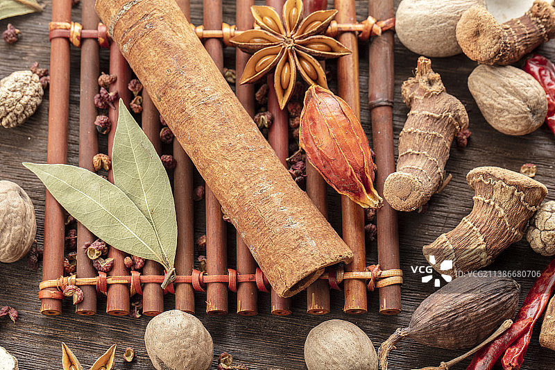 各种调味料特写图片素材