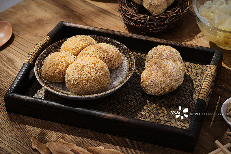 食材猴头菇图片素材