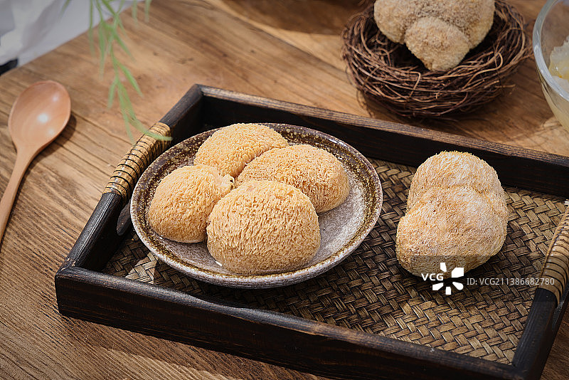 食材猴头菇图片素材