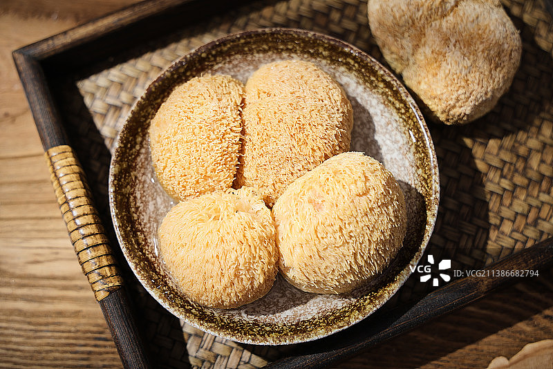 食材猴头菇图片素材