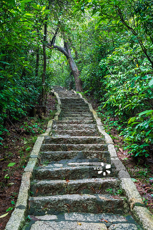 珠海香山公园台阶图片素材