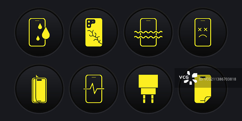 手机屏幕保护膜图片素材