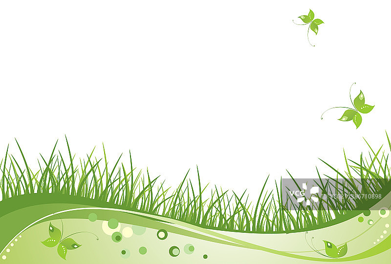 绿色环保卡片图片素材