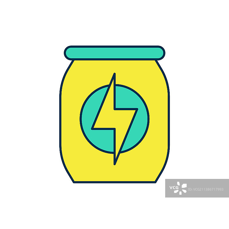 能量饮料轮廓图标图片素材