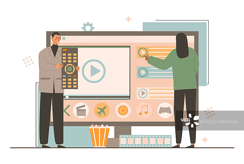 智能电视技术图片素材