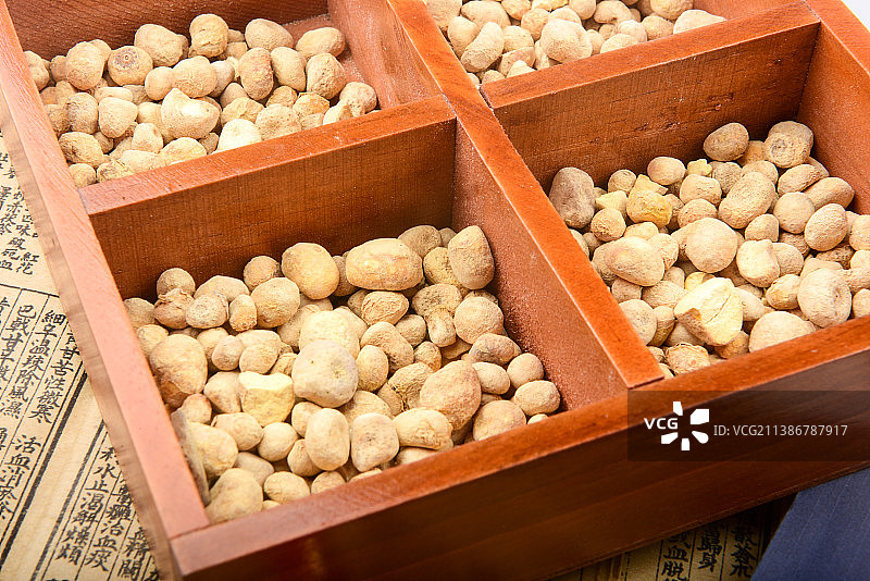 中医中药材法半夏图片素材