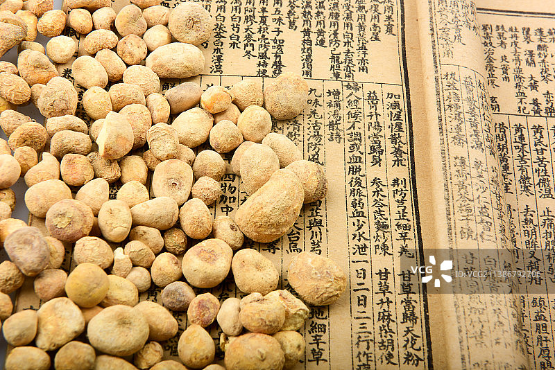 中医中药材法半夏图片素材